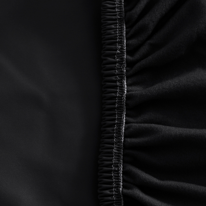 91家纺网 家纺一手货源 找家纺 （总）壹零特色家纺 弹力防水PU一体式大码斜摆连体椅套 家用饭店人造革纯色椅子套