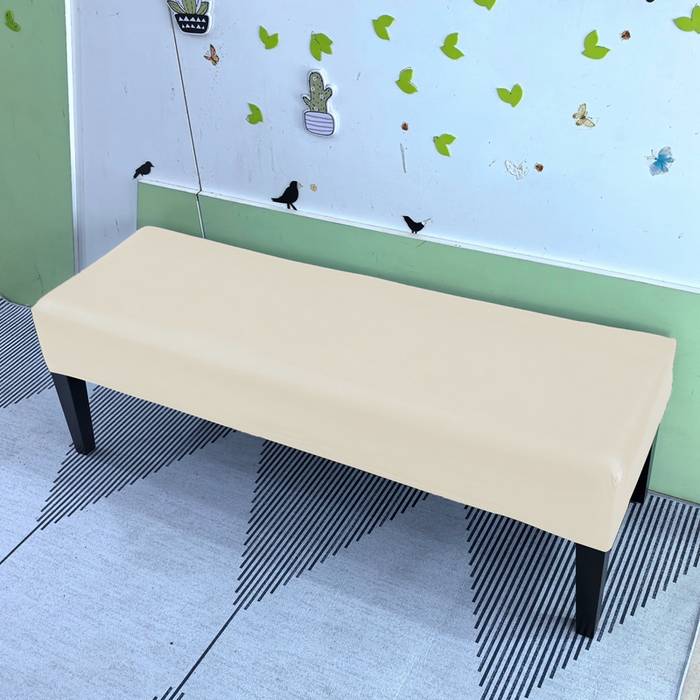 91家纺网 家纺一手货源 找家纺 （总）壹零特色家纺 2025新款PU长款换鞋凳套 长凳套