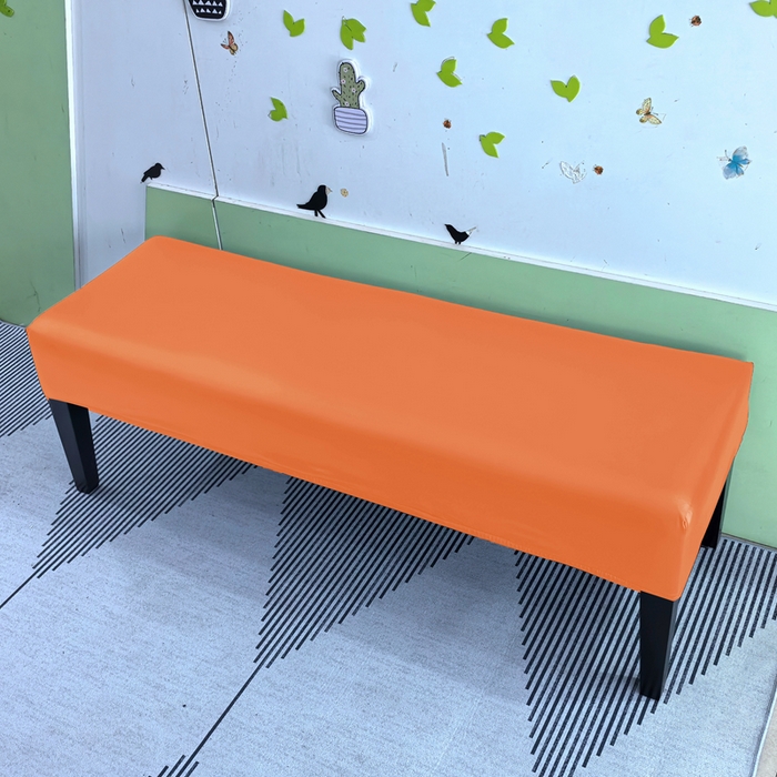 91家纺网 家纺一手货源 找家纺 （总）壹零特色家纺 2025新款PU长款换鞋凳套 长凳套