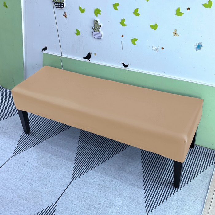 91家纺网 家纺一手货源 找家纺 （总）壹零特色家纺 2025新款PU长款换鞋凳套 长凳套