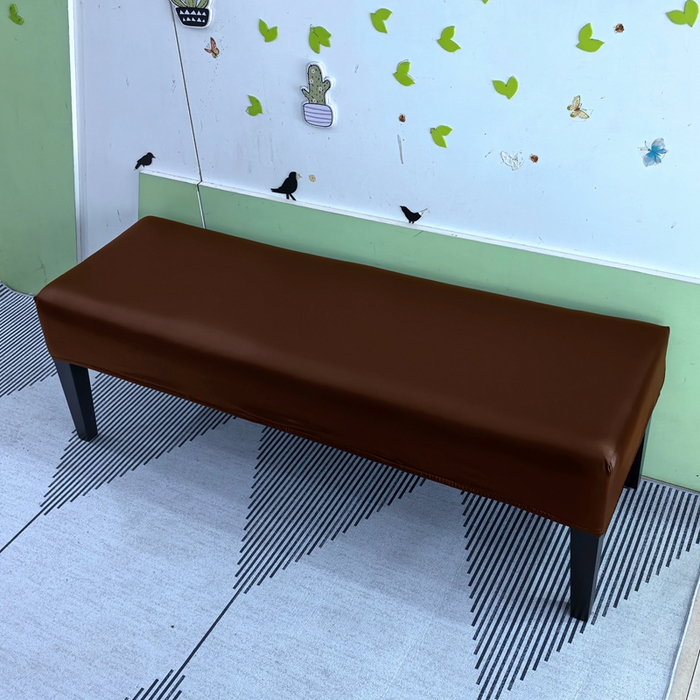 91家纺网 家纺一手货源 找家纺 （总）壹零特色家纺 2025新款PU长款换鞋凳套 长凳套