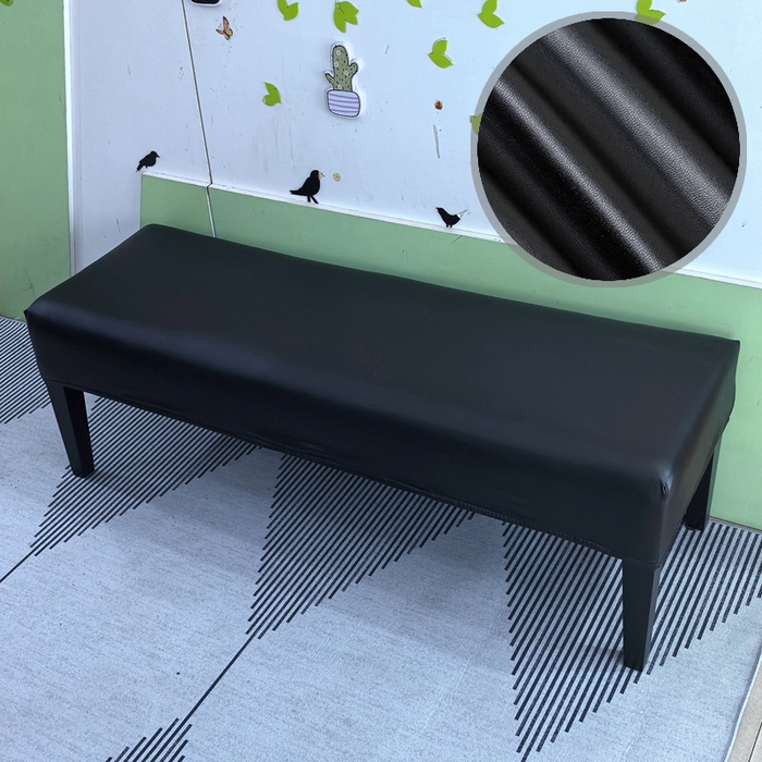 91家纺网 家纺一手货源 找家纺 （总）壹零特色家纺 2025新款PU长款换鞋凳套 长凳套