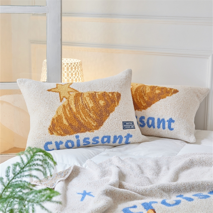 91家纺网 家纺一手货源 找家纺 （总）暖绵绵家纺 2025新款甜品点心系列毯子毛毯抱枕套