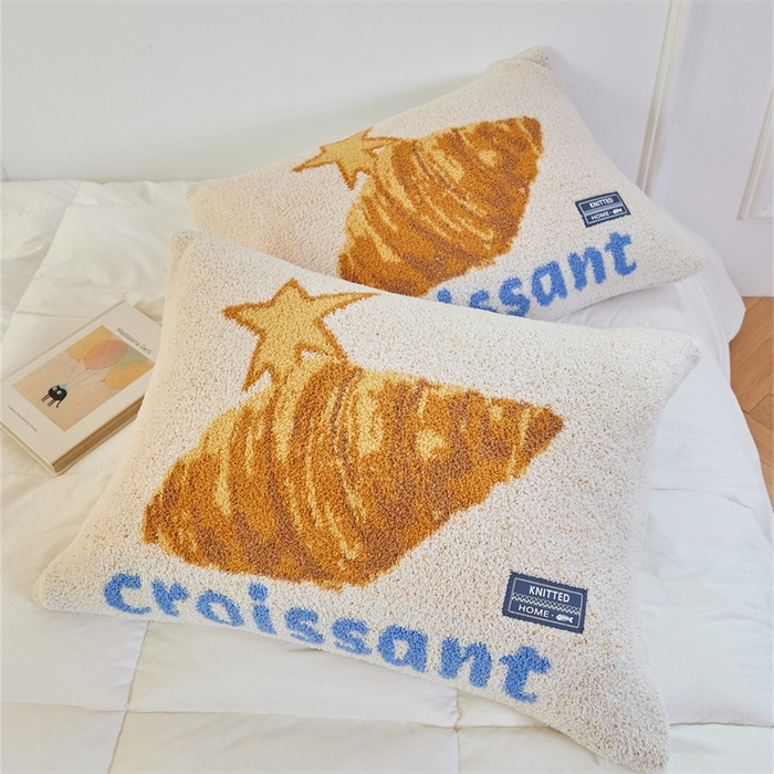 91家纺网 家纺一手货源 找家纺 （总）暖绵绵家纺 2025新款甜品点心系列毯子毛毯抱枕套