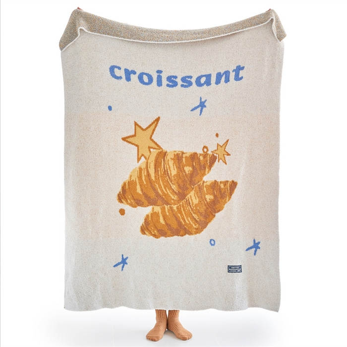 91家纺网 家纺一手货源 找家纺 （总）暖绵绵家纺 2025新款甜品点心系列毯子毛毯抱枕套