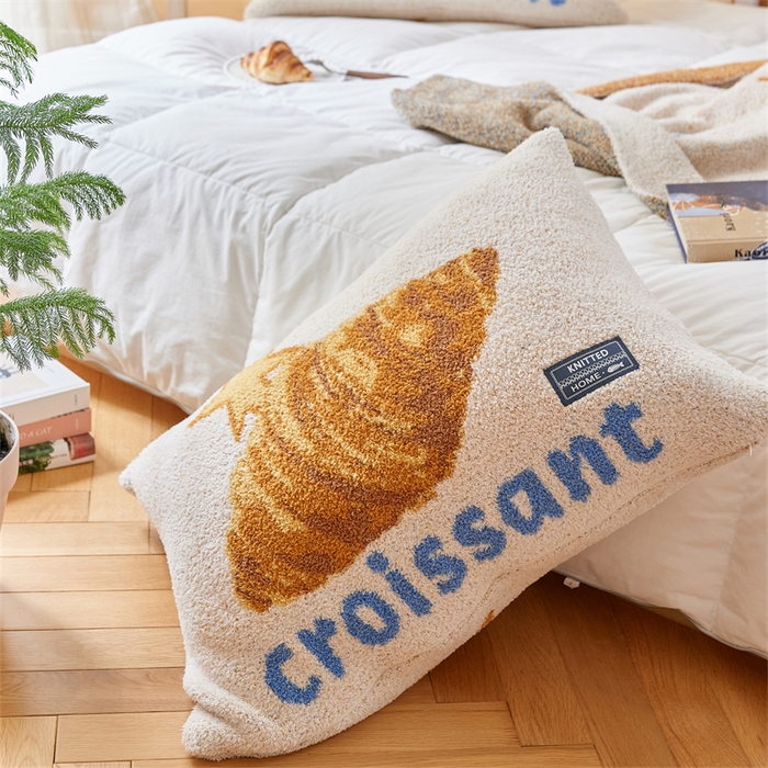 91家纺网 家纺一手货源 找家纺 （总）暖绵绵家纺 2025新款甜品点心系列毯子毛毯抱枕套