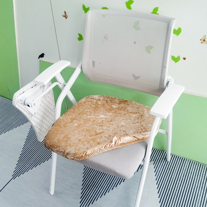 91家纺网 家纺一手货源 找家纺 （总）壹零特色家纺 弹力银狐绒坐垫套 办公室椅面套 家用座面套 坐垫套