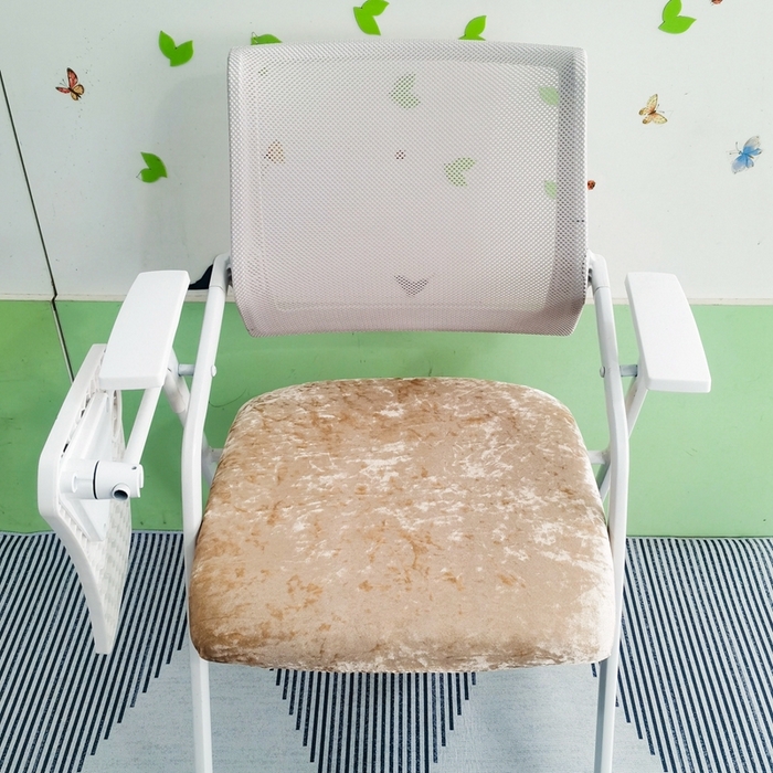 91家纺网 家纺一手货源 找家纺 （总）壹零特色家纺 弹力银狐绒坐垫套 办公室椅面套 家用座面套 坐垫套