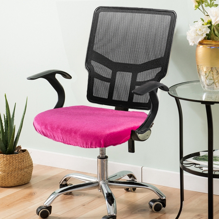 91家纺网 家纺一手货源 找家纺 （总）壹零特色家纺 弹力银狐绒坐垫套 办公室椅面套 家用座面套 坐垫套