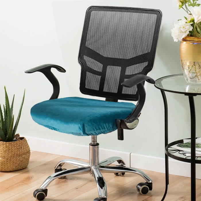 91家纺网 家纺一手货源 找家纺 （总）壹零特色家纺 弹力银狐绒坐垫套 办公室椅面套 家用座面套 坐垫套