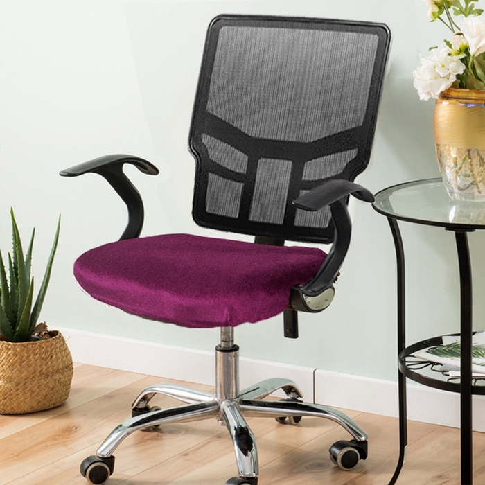 91家纺网 家纺一手货源 找家纺 （总）壹零特色家纺 弹力银狐绒坐垫套 办公室椅面套 家用座面套 坐垫套