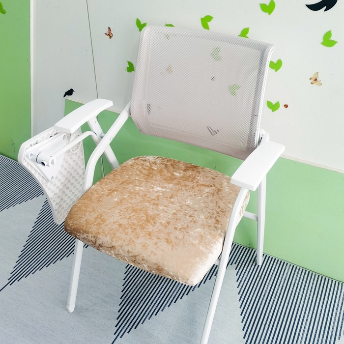 91家纺网 家纺一手货源 找家纺 （总）壹零特色家纺 弹力银狐绒坐垫套 办公室椅面套 家用座面套 坐垫套