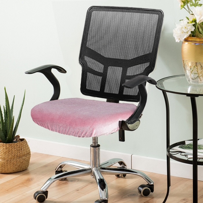 91家纺网 家纺一手货源 找家纺 （总）壹零特色家纺 弹力银狐绒坐垫套 办公室椅面套 家用座面套 坐垫套