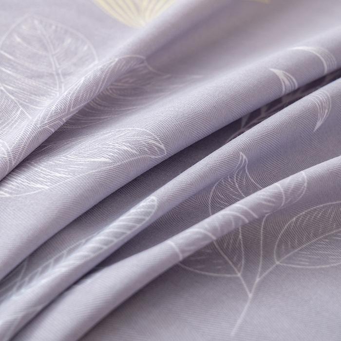 91家纺网 家纺一手货源 找家纺 居美良品 2025新款人字纹老粗布凉席席子单床单 床单单件 灰雾迷踪