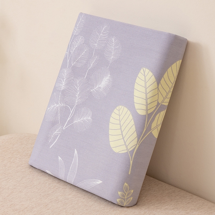 91家纺网 家纺一手货源 找家纺 居美良品 2025新款人字纹老粗布凉席席子单床单 床单单件 灰雾迷踪