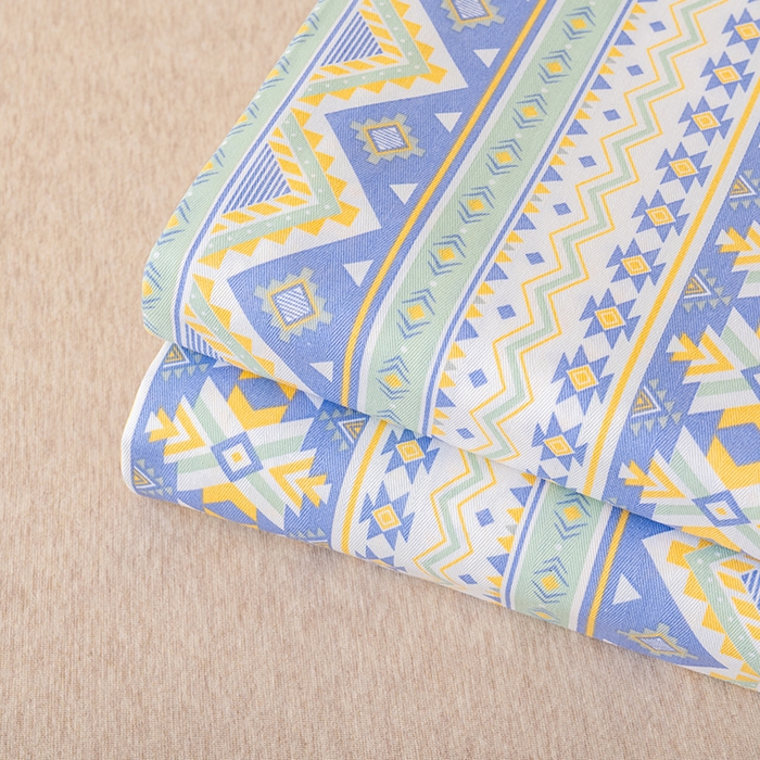 91家纺网 家纺一手货源 找家纺 居美良品 2025新款人字纹老粗布凉席席子单床单 床单单件 璀璨星河