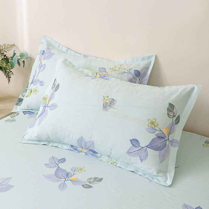 91家纺网 家纺一手货源 找家纺 居美良品 2025新款人字纹老粗布凉席席子单床单 床单单件 空谷幽兰