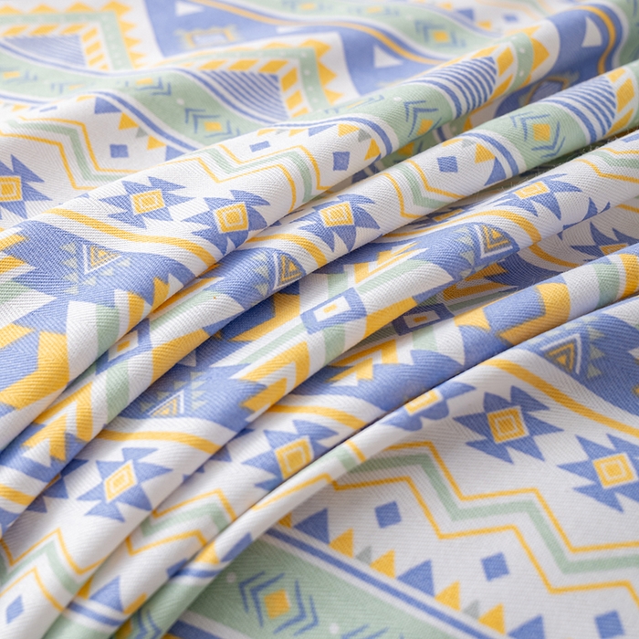 91家纺网 家纺一手货源 找家纺 居美良品 2025新款人字纹老粗布凉席席子单床单 床单单件 璀璨星河