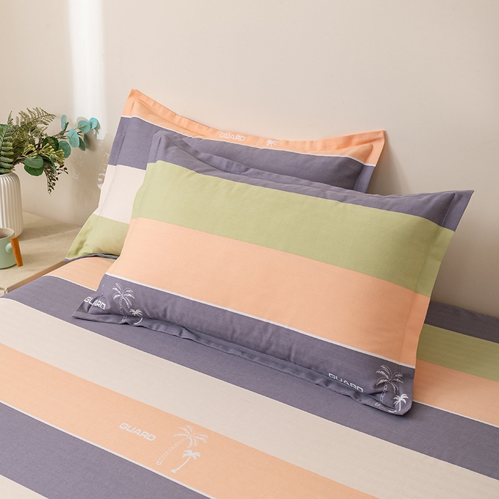 91家纺网 家纺一手货源 找家纺 居美良品 2025新款人字纹老粗布凉席席子单床单 床单单件 椰语织梦