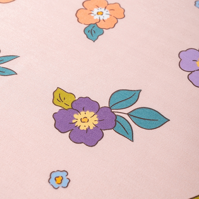 91家纺网 家纺一手货源 找家纺 居美良品 2025新款人字纹老粗布凉席席子单床单 床单单件 暖阳花开