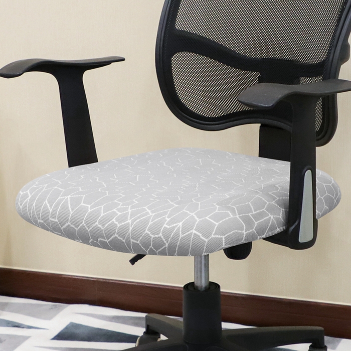 91家纺网 家纺一手货源 找家纺 （总）壹零特色家纺 弹力办公室石纹坐垫套  色织提花椅套 弹性椅套