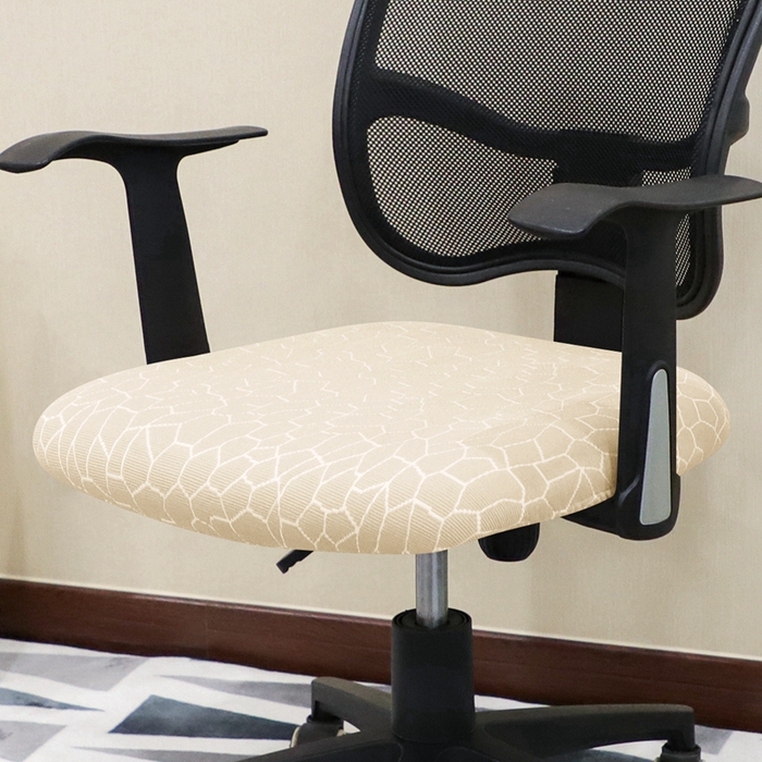 91家纺网 家纺一手货源 找家纺 （总）壹零特色家纺 弹力办公室石纹坐垫套  色织提花椅套 弹性椅套