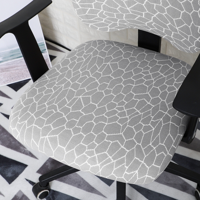 91家纺网 家纺一手货源 找家纺 （总）壹零特色家纺 弹力办公室石纹坐垫套  色织提花椅套 弹性椅套