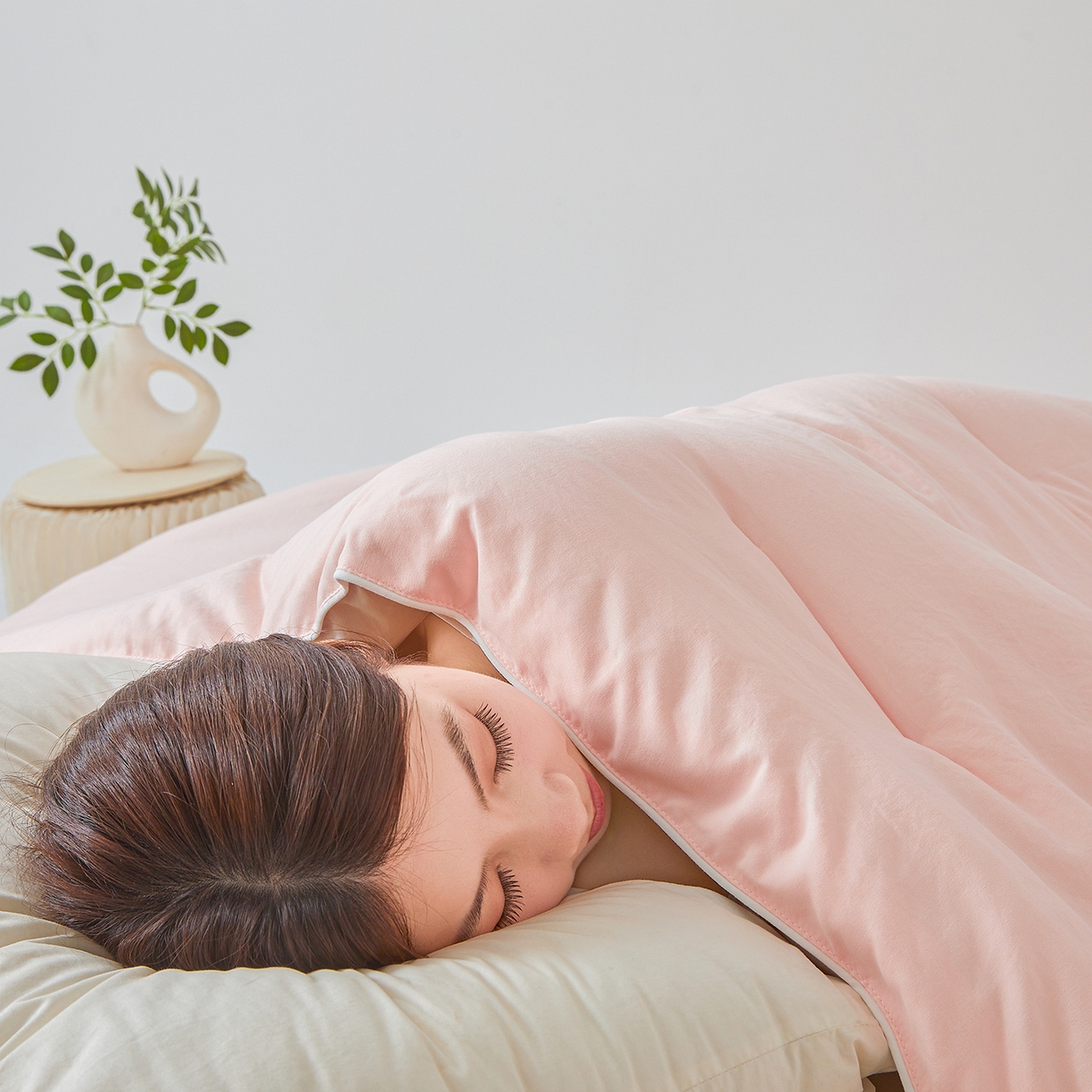 91家纺网 家纺一手货源 找家纺 芭芭棉家纺 2025新款深睡云亚朵同款星球被被子母被冬被芯 冰梅玉