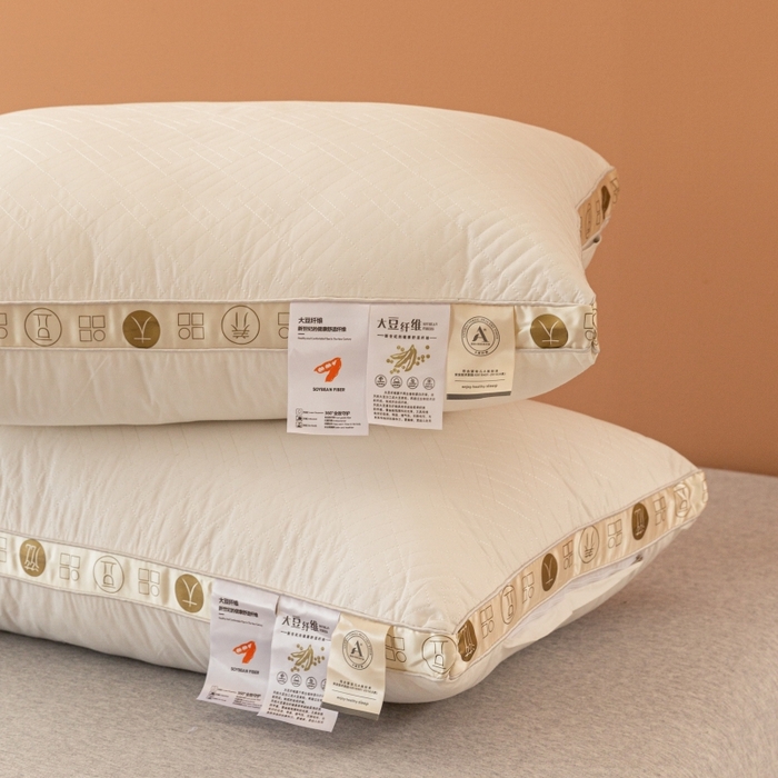 91家纺网 家纺一手货源 找家纺 （总）鼎晟纺 2025新款大豆枕全棉回归自然大豆枕枕头枕芯