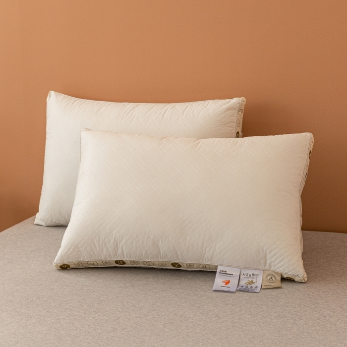 91家纺网 家纺一手货源 找家纺 （总）鼎晟纺 2025新款大豆枕全棉回归自然大豆枕枕头枕芯