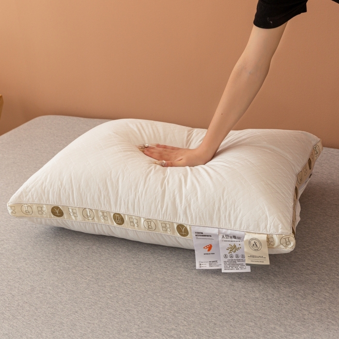 91家纺网 家纺一手货源 找家纺 （总）鼎晟纺 2025新款大豆枕全棉回归自然大豆枕枕头枕芯