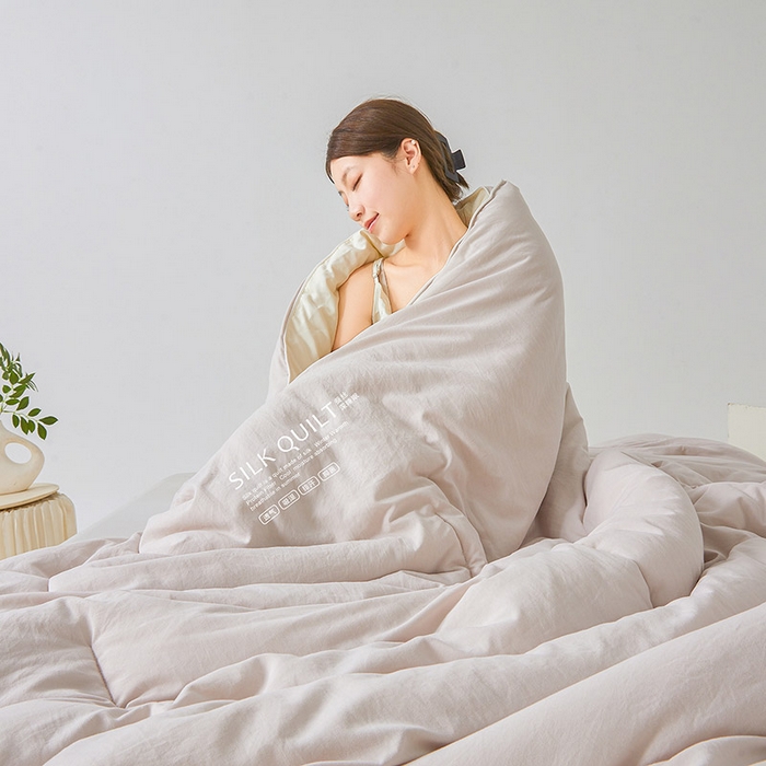 芭芭棉家纺 2025新款深睡云亚朵同款星球被被子母被冬被芯 奶芙灰