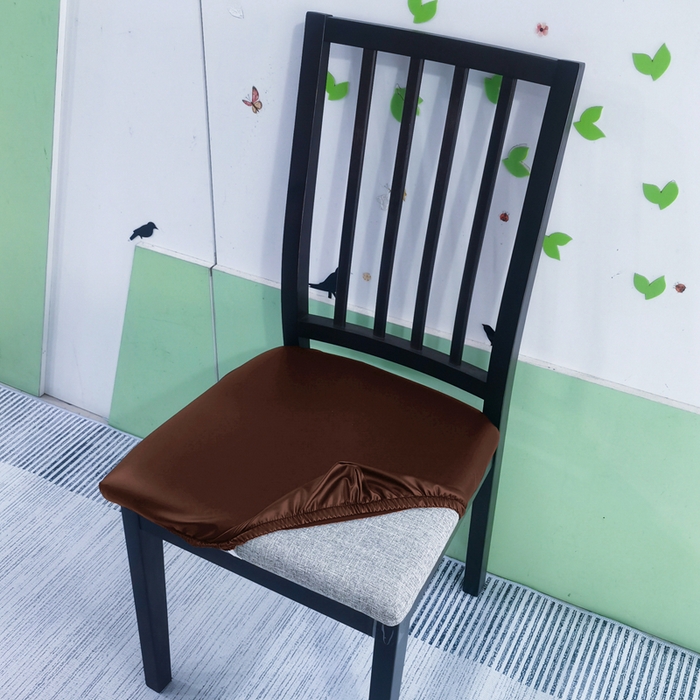 91家纺网 家纺一手货源 找家纺 （总）壹零特色家纺 弹力防水PU坐垫套 家用饭店人造革纯色椅面套 卡扣座面套