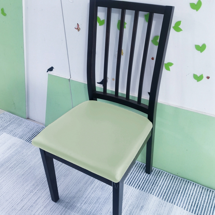 91家纺网 家纺一手货源 找家纺 （总）壹零特色家纺 弹力防水PU坐垫套 家用饭店人造革纯色椅面套 卡扣座面套