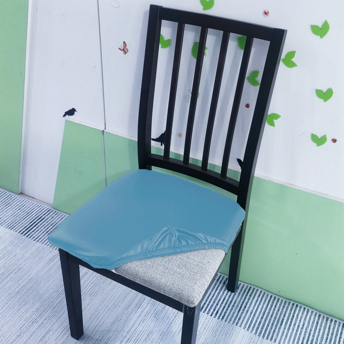 91家纺网 家纺一手货源 找家纺 （总）壹零特色家纺 弹力防水PU坐垫套 家用饭店人造革纯色椅面套 卡扣座面套