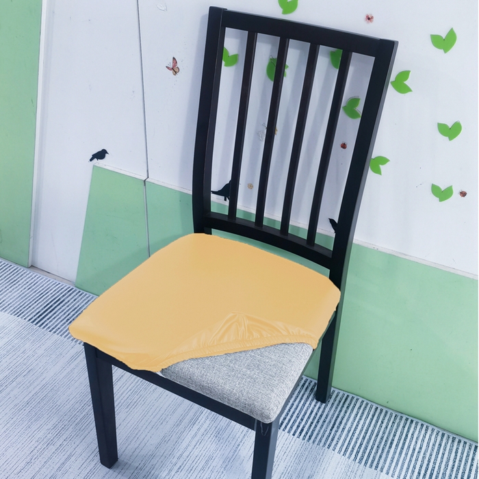 91家纺网 家纺一手货源 找家纺 （总）壹零特色家纺 弹力防水PU坐垫套 家用饭店人造革纯色椅面套 卡扣座面套