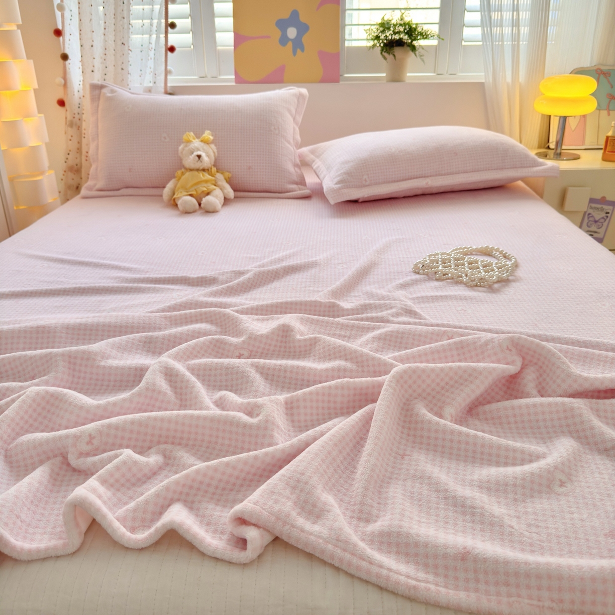 91家纺网 家纺一手货源 找家纺 （总）芙绣家纺 2025新款印花高克重牛奶绒床单系列