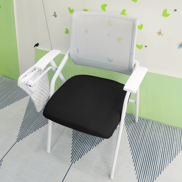 （总）壹零特色家纺 弹力纯色坐垫套 办公室坐垫套