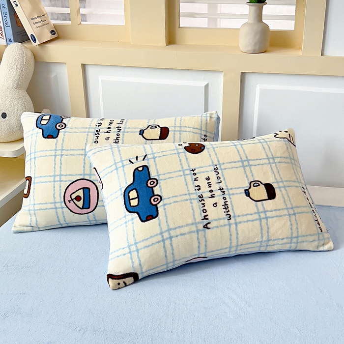 91家纺网 家纺一手货源 找家纺 找底底家纺 2025新款牛奶绒四件套（日发50套优惠8元一套） 奶糖小镇