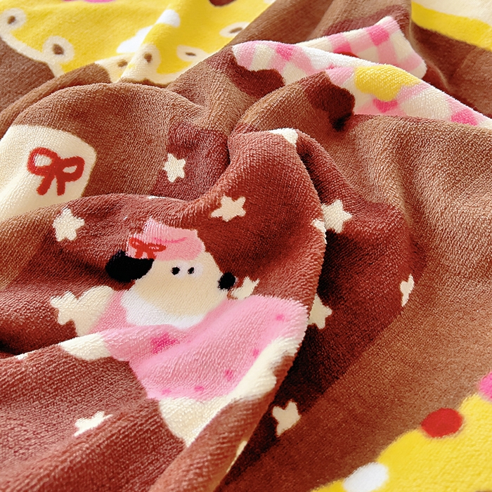 91家纺网 家纺一手货源 找家纺 找底底家纺 2025新款牛奶绒四件套（日发50套优惠8元一套） 巧克力布丁