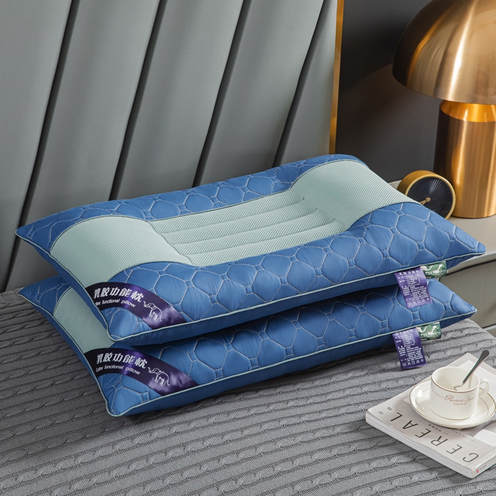 91家纺网 家纺一手货源 找家纺 （总）鼎晟纺 2025新款乳胶决明子枕芯枕头枕芯