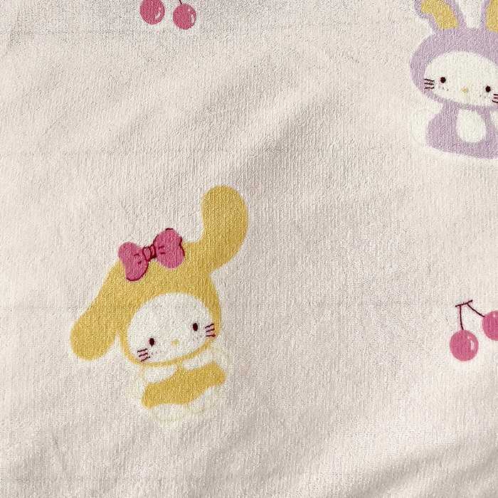 91家纺网 家纺一手货源 找家纺 找底底家纺 2025新款牛奶绒四件套（日发50套优惠8元一套） 樱桃兔