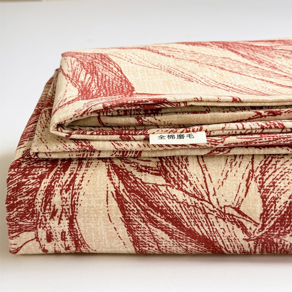 91家纺网 家纺一手货源 找家纺 （总）名兮家居 2025秋冬新款100%全棉纯棉磨毛单床单 床单单件