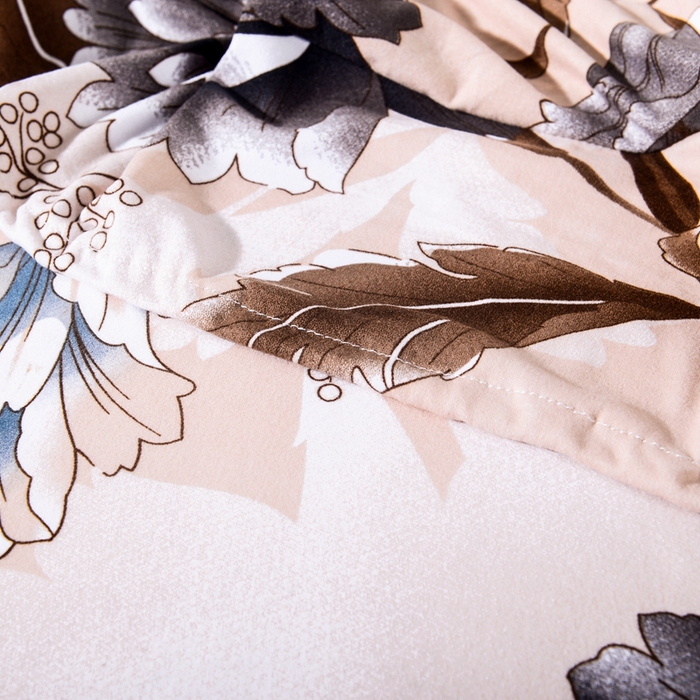 91家纺网 家纺一手货源 找家纺 （总）壹零特色家纺 2025新款家用伊克多兰印花坐垫套 餐厅弹力椅面套 客厅椅套子凳子套