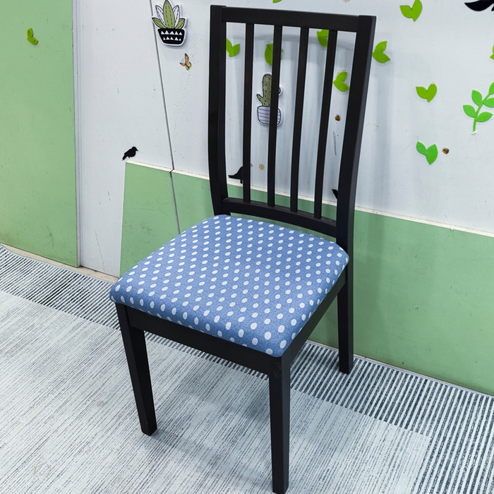 91家纺网 家纺一手货源 找家纺 （总）壹零特色家纺 2025新款家用伊克多兰印花坐垫套 餐厅弹力椅面套 客厅椅套子凳子套