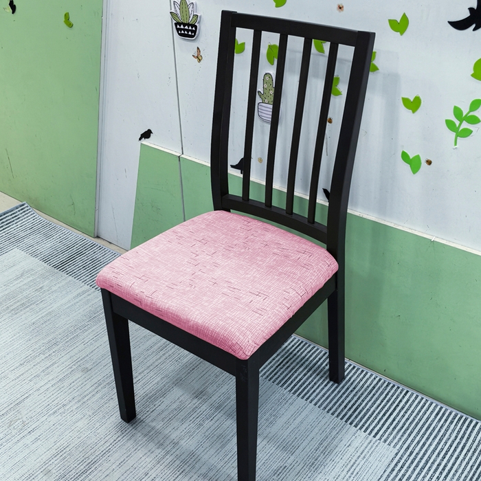 91家纺网 家纺一手货源 找家纺 （总）壹零特色家纺 2025新款家用伊克多兰印花坐垫套 餐厅弹力椅面套 客厅椅套子凳子套