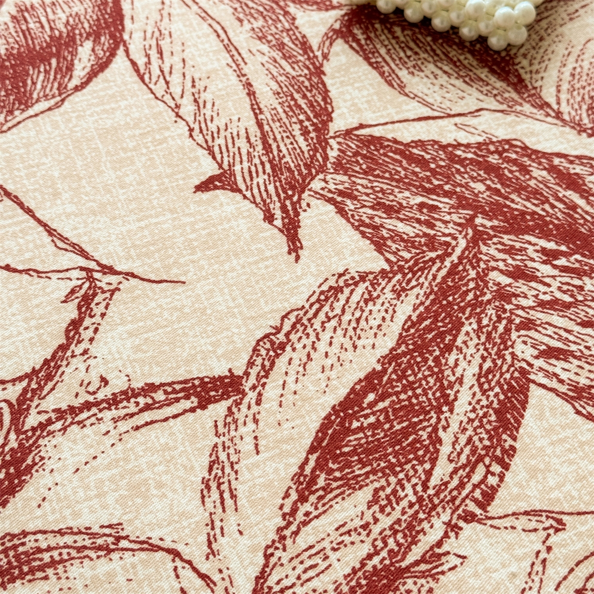 91家纺网 家纺一手货源 找家纺 名兮家居 2025秋冬新款100%全棉纯棉磨毛单床单 床单单件 秋韵-红