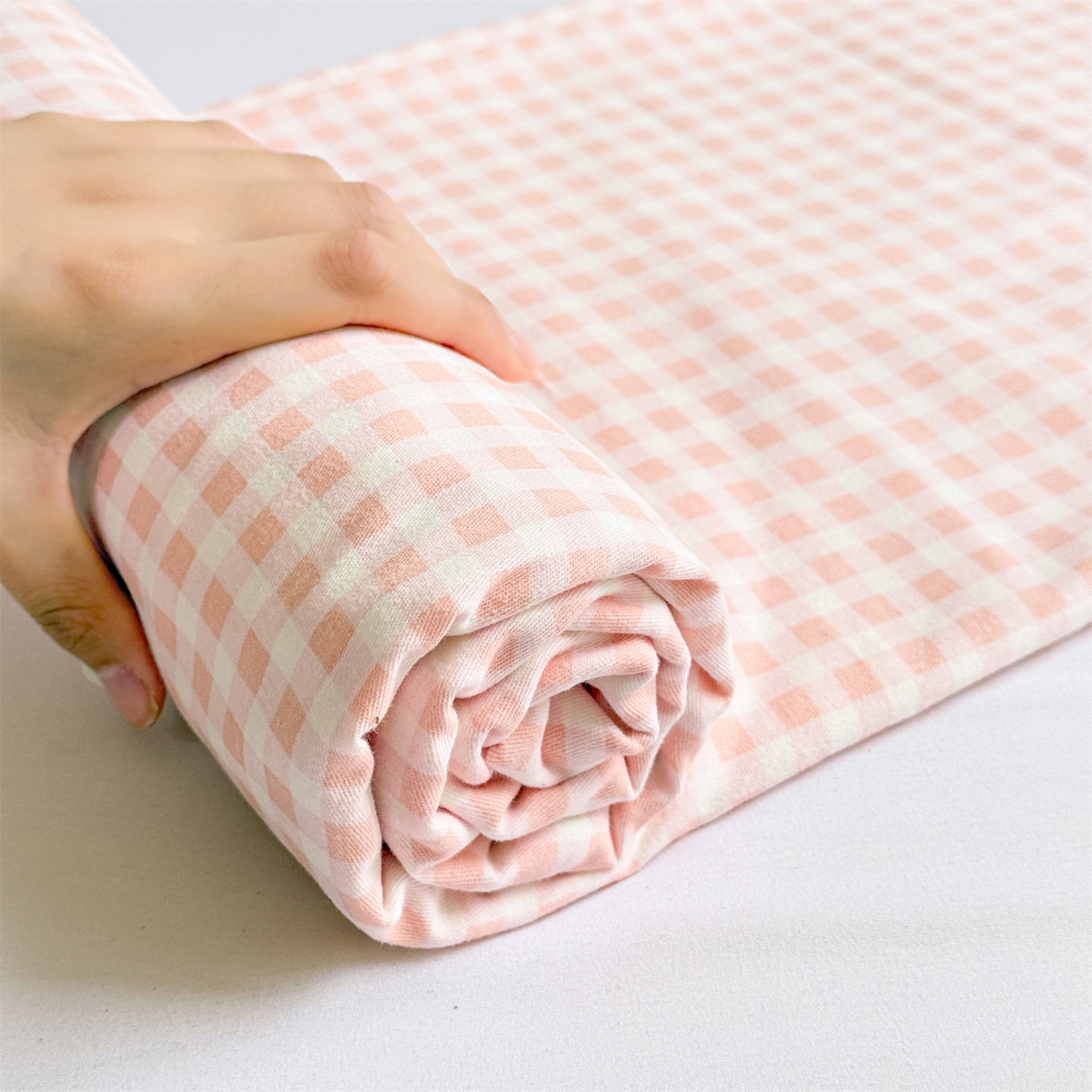 91家纺网 家纺一手货源 找家纺 名兮家居 2025秋冬新款100%全棉纯棉磨毛单床单 床单单件 柔格时光