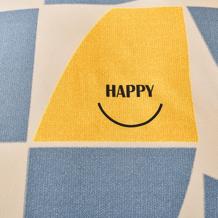 91家纺网 家纺一手货源 找家纺 宇彬家纺 2025新款秋冬全棉纯棉精梳生态原棉印花加厚磨毛被套单被套被套单件单品被套 快乐青春（兰）