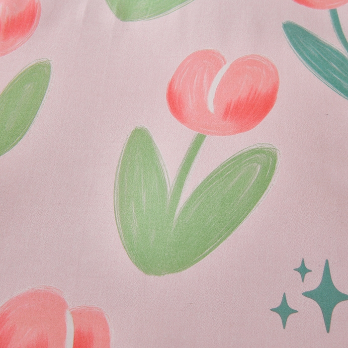 91家纺网 家纺一手货源 找家纺 宇彬家纺 2025新款秋冬全棉纯棉精梳生态原棉印花加厚磨毛被套单被套被套单件单品被套 兰黛（粉）